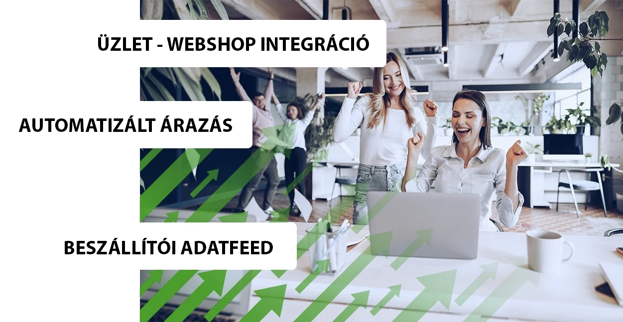 Üzleti és webáruházi integráció, automatizált árazás és beszállítói adatfeed